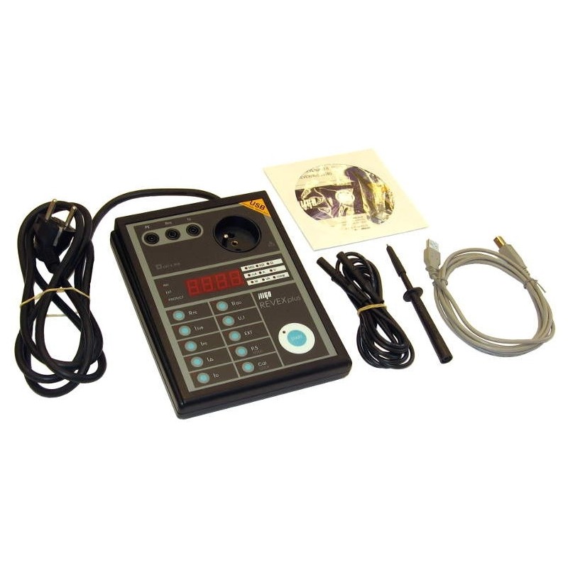 Revex plus USB + kalibrace - Tester el.spotřebičů a el.nářadí