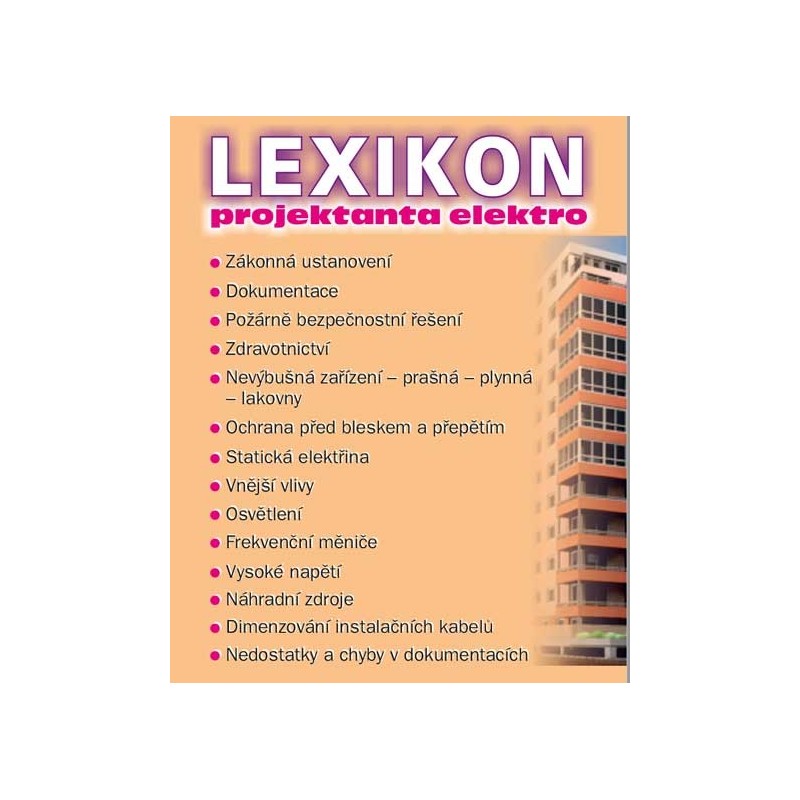 Kniha LEXIKON PROJEKTANTA ELEKTRO