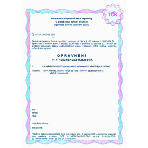 OPRÁVNĚNÍ TiČR 2026 - návod