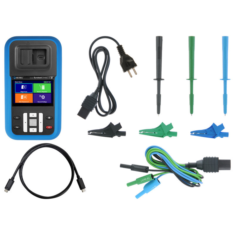 Metrel MI 3136 EurotestCOMBO XC - Multifunkční revizní přístroj pro revize elektroinstalací